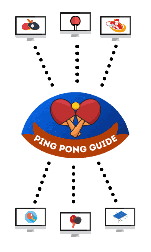 Ping Pong Guide Logo in the Middle of the Web